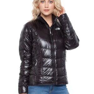The North Face Women's Shiny Black Puffer Jacket
